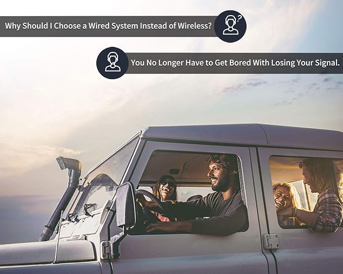 Fookoo Ⅱ HD Backup Camera System Kit, 9''1080P Reversing Monitor+IP69 Waterproof Rear View Camera, Sharp CCD Chip, 100% Not Wash Up, Truck/Semi Trailer/Box Truck/RV (DY901-Wired)