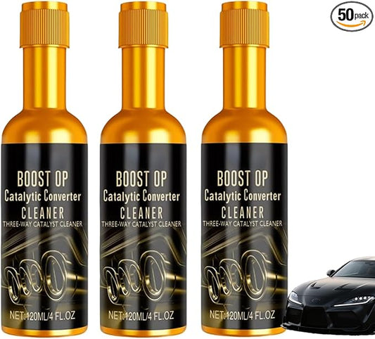Catalytic Cleaner, Boost Up Catalytic, Boost Up Catalytic Converter Cleaner Auto Parts EngineFuel and Exhaust Pipe Cleaners,Fuel System Treatment Oil for Gas and Diesel Car (3PCS)