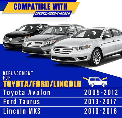 2 wipers Replacement for 2005-2012 Toyota Avalon/2013-2017 Ford Taurus/2010-2016 Lincoln MKS, Windshield Wiper Blades Original Equipment Replacement - 26"/20" (Set of 2) Pinch Tab