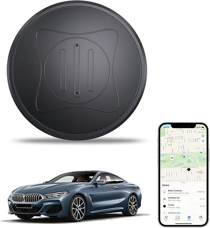 Mini GPS Tracker for Vehicles - Magnetic Real-Time GPS Tracker,Tracking Devices for Cars Hidden,Global Coverage Location Tracker for Kids,Dogs,Trucks/Person,No Subscription Required/No Monthly Fee