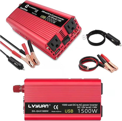 2000w Power Inverters Car Power Inverter Car Inverter 12v to 110v 900W/2000W(Peak)