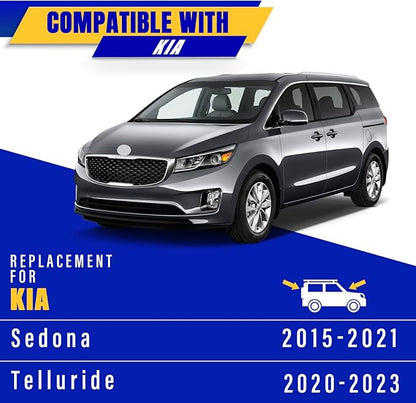3 wipers Replacement for 2015-2021 Kia Sedona/2021 2020 2022 2023 Kia Telluride, Windshield Wiper Blades Original Equipment Replacement - 26"/18"/13" (Set of 3) U/J HOOK