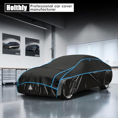 Hail Protector Car Cover, Outdoor Anti Hail Car Covers Thick Multi-Layered EVA, Hail Proof Car Cover Waterproof All Weather, Hail Protection Padded Fit Porsche 911, Chevy Corvette, BMW M2, Etc