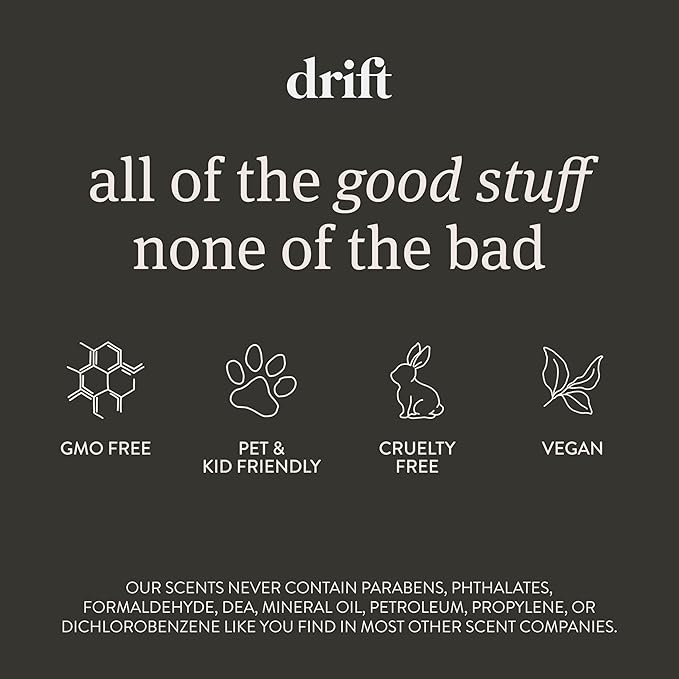 Drift Car Air Freshener - Stone Air Freshener - Car Odor Eliminator - Cabana Scent Refill - Pack of 3 - NO CLIP INCLUDED