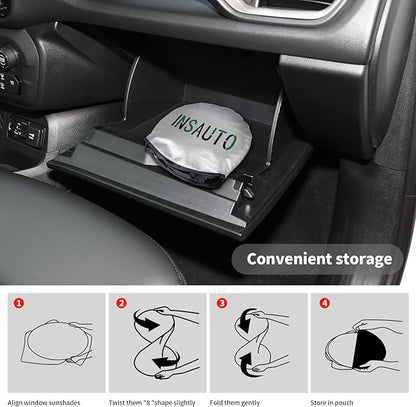 INSAUTO for 2019-2023 2024 2025 BMW 3 Series Car Windshield Sun Shade Sunshade for 2022-2025 B&W 3 Series 330i M340i Sun Protector Front Window Windshield Cover Fit 3-Series 3 Series Accessories