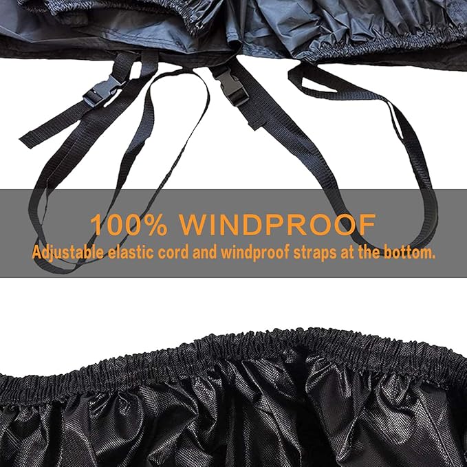 UTV Cover Waterproof Heavy Duty Oxford Cloth All Weather Protection Covers for Polaris RZR Ranger Can-Am Defender Teryx Pioneer Side by Side UTV Accessories, 2-3 Seater