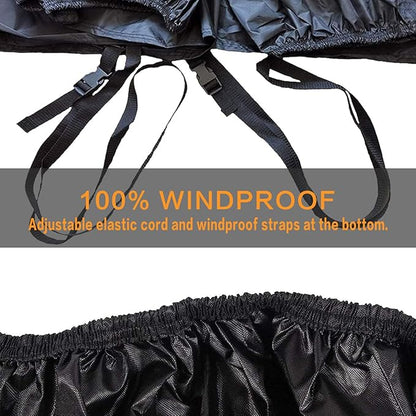 UTV Cover Waterproof Heavy Duty Oxford Cloth All Weather Protection Covers for Polaris RZR Ranger Can-Am Defender Teryx Pioneer Side by Side UTV Accessories, 2-3 Seater