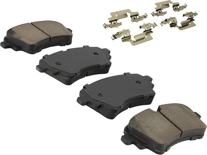 Premium Ceramic Rear Brake Pads (1001-2364C) Compatible with 2020-2024 Audi (A4/A4 allroad/A4 Quattro/A5/A5 Quattro/A5 Sportback/A6 allroad/A6 Quattro/A7 Sportback/Q5 & More)