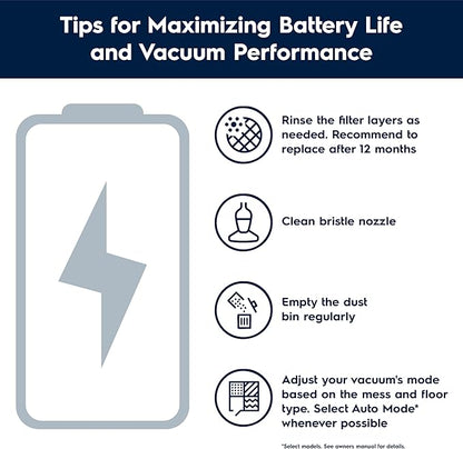 Electrolux Ergorapido Cordless 2-in-1 Vacuum Cleaner with High Suction Power and 180-Degree EasySteer Mobility, 48-Minute Run Time, 2 Power Modes, Satin White