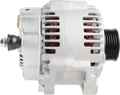 Ezexpreze 11191 New Alternator Replacement For 2006-2012 Kia Hyundai 3.3 3.8L,06-11 Azera,06-10 Santa Fe Sonata, 07-10 Entourage Veracruz, 07-09 Kia Sorento, 06-09 Sedona, 10-11 Borrego, V6