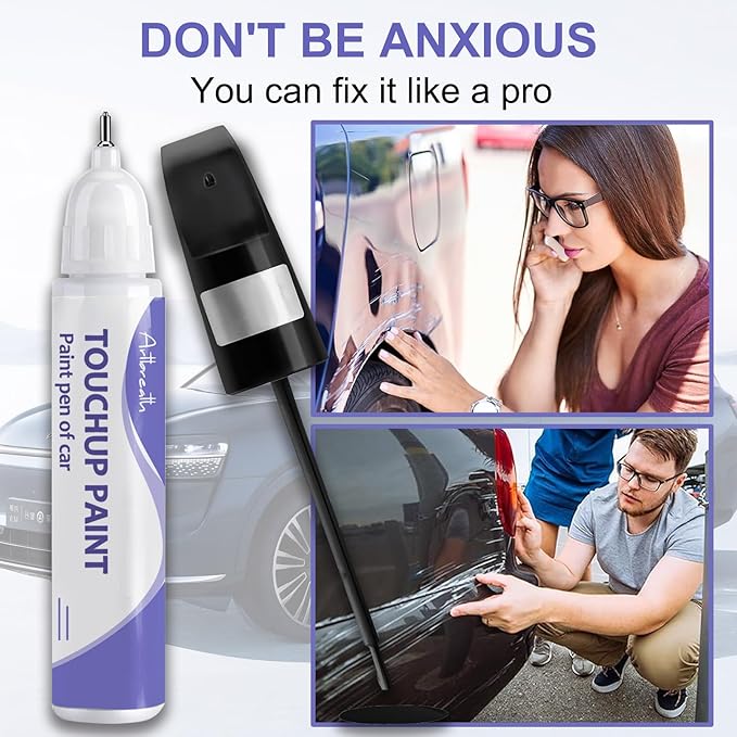 Touch Up Paint for BMW Black Sapphire (475)-Exact Match–Chips and Nicks TouchUp Paint Pen Scratch Repair Car Accessories Car Paint Pen for Erase Car Scratches