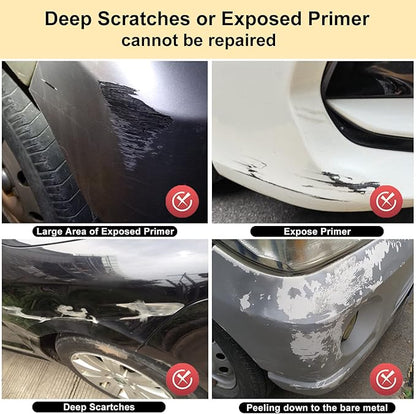 NanoSparkle Cloth for Car Scratches, 2025 Upgrade Nano Sparkle Cloth Car Scratch Remover, 4 Pcs Repair Light Scratches, NanoSparkleCloth Scratch Remover for Vehicles Car Scratch Eraser