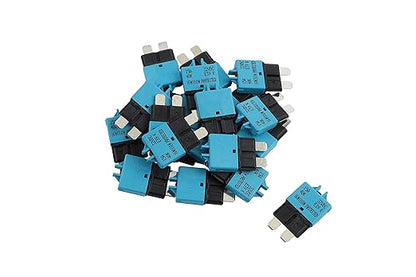 GLOSO Circuit Breakers E39 Manual (T3) Reset Low Profile ATC/ATO (15A - 25 Pack)