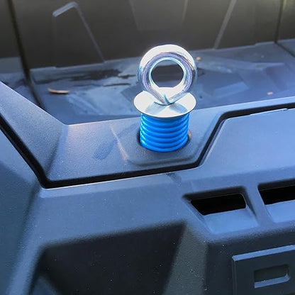 GripPRO ATV Anchors – 6 Pack Fits Polaris Lock & Ride Bed Holes on RZR & Sportsman with 1" Mounts – Secure Gear, Coolers, Tools – Compatible with 1000, 900, 850, 570 – Not for Ranger – US-Owned Brand