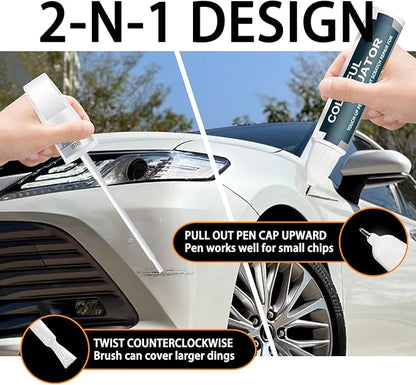 3Q3 Dark Red/Salsa Red Pearl Touch Up Paint for Toyota, Car Paint Pen Scratch Repair Two-In-One Touch Up Paint, Premium Car Scratch Remover for Deep Scratches