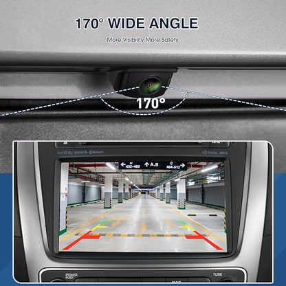 Rear View Backup Camera Fit for Kia Sorento 2014-2015, Reversing Parking Assist Camera OE Replacement 95760-2P600 95760 2P600 957602P600 95760-2P600FFF 957602P600FFF 95760 2P600FFF