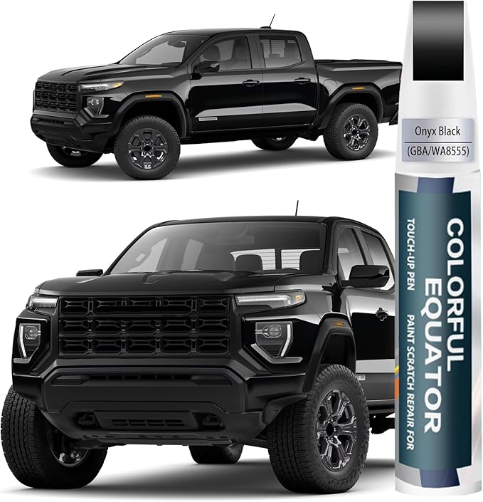 Onyx Black/Void Black(GBA/WA8555) Touch Up Paint for GMC, Car Paint Pen Scratch Repair Two-In-One Touch Up Paint, Premium Car Scratch Remover for Deep Scratches