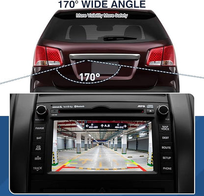 95760-2P202 Rear View Backup Camera Fit for KIA Sorento 2011 2012 2013, Reversing Parking Assist Camera Replaces 592-267 957602P000 957602P201