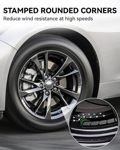 YIZBAP Wheel Weights Black 1/4oz 24 oz/Box, 96pcs, with Strong Black Adhesive. 0.25 Ounce Stick on Wheel Weights for Cars, Trucks, SUVs, Motorcycle, and Others