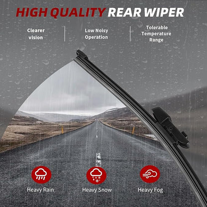 OTUAYAUTO Premium Windshield Wiper Blades - Replacement for Volkswagen VW Atlas 2018-2024-Precision Fit, All-Weather Performance, Front and Rear Wiper Blades, Top Lock - 26"+22"+11" (Pack of 3)