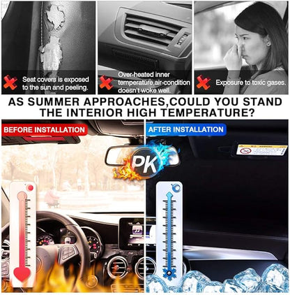 KUST Windshield Sun Shade for Chevrolet Tahoe Accessories 2021-2024 2025 Window Sunshade Sun Visor Protector Foldable Blocks UV Rays Keep Your Car Cooler