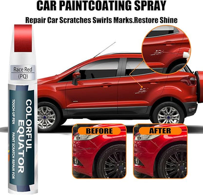 PQ Race Red Touch Up Paint for Ford, Car Paint Pen Scratch Repair Two-In-One Touch Up Paint, Premium Car Scratch Remover for Deep Scratches