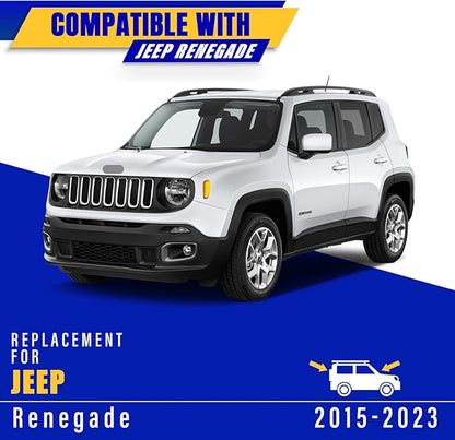 3 wipers Replacement for 2015-2020 2021 2022 2023 jeep renegade, Windshield Wiper Blades Original Equipment Replacement - 22"/20"/11" (Set of 3) Top Lock