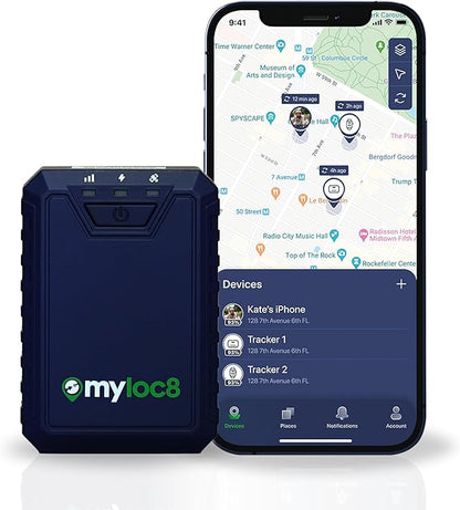 Ultra GPS Tracker for Vehicles – Rugged, Waterproof, Hidden GPS Car Tracker Device for Vehicles, Trucks - 4G LTE, Real-Time Updates, 9 Months Battery Life - Subscription Required