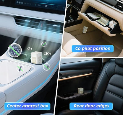 Unscented Household Odor Eliminator for Strong Odor, Deodorizer for Small Spaces Such as Cars, Shoe Cabinets, Closets, Fridge - Deodorizer More Effective than Activated Charcoals Air Purifying Bag