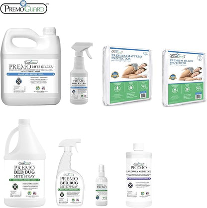 Premo Guard Bed Bug & Mite Laundry Detergent Additive 32 oz – Child & Pet Friendly – Stain & Odor Free – Best Natural Non-Toxin Treatment