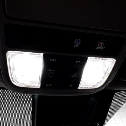 EASY EAGLE LED Interior Car Lights for Honda-Pilot-2016-2022: 15 Piece Kit White LED Light Bulbs - Super Bright 6000K + Install Tool