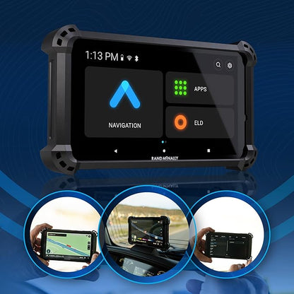 Rand McNally RANDTAB6 6-inch GPS Truck Navigator with Industry's Best Custom Trucking Routes, Rand Navigation 2.0 with 2025 Maps