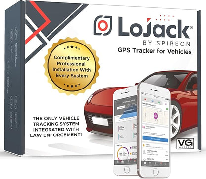 LoJack for Cars | GPS Tracker for Vehicles No Monthly Fee | Anti Theft Car Device | Professional Installation Included | Integrated with Law Enforcement (5 Years of Service)