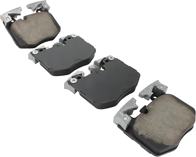Premium Semi-Metallic Front Brake Pads (1001-1867M) Compatible with 2016-2024 BMW/Toyota (230i/330i/430i/530e/530i540i/740i/840i/GR Supra/i4/iX/M240i/M340i/M440i/X3/X4/X5/X7/Z4 & More)
