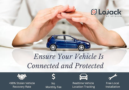 LoJack for Cars | GPS Tracker for Vehicles No Monthly Fee | Anti Theft Car Device | Professional Installation Included | Integrated with Law Enforcement (3 Years of Service)