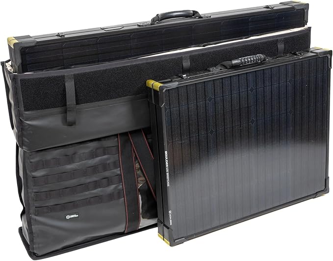Mission Darkness Dry Shield Eclipse Faraday Bag for Solar Panels & Extra-Large Electronics // Military-Grade RF Shielding Waterproof Case for EMP CME Protection Preppers Personal Security
