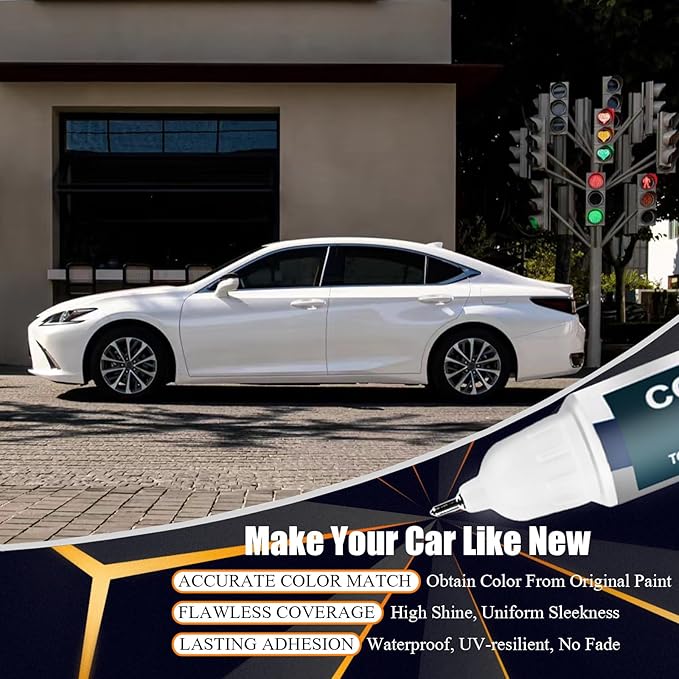 Caviar(223) Touch Up Paint for Lexus, Car Paint Pen Scratch Repair Two-In-One Touch Up Paint, Premium Car Scratch Remover for Deep Scratches
