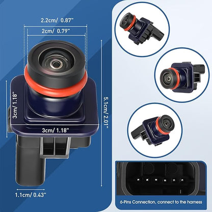 Rear View Backup Reverse Camera Fit for Lincoln MKS 2013-2016,Safety Parking Back Up Assist Camera OE Number EA5T-19G490-AA EA5T19G490AA EA5Z-19G490-B DA5Z-19G490-A
