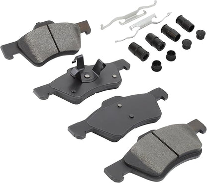 Premium Ceramic Front Brake Pads (1001-1047CC) Compatible with Ford Escape 2009-2012, Mercury Mariner 2009-2011