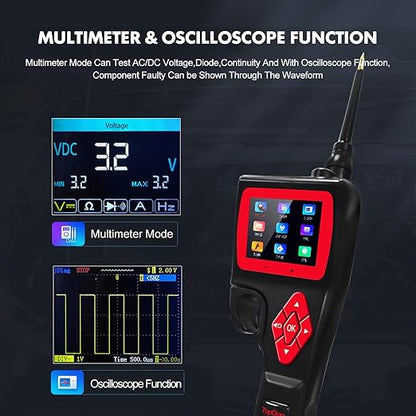 P200 Power Circuit Probe Kit - Test Light Automotive Circuit Tester Circuit Breaker Finder Tool, Relay Tester Multimeter, Oscilloscope, Fuel Injector Tester - 9~30V