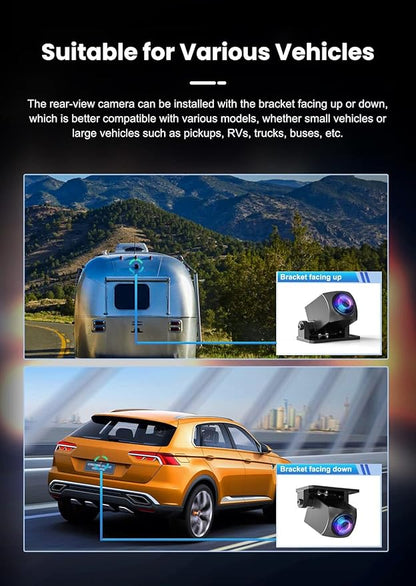 JOMISE Dash Cam Front and Rear 4K+1080P, 3" LCD, Starvis Sensor, Built-in GPS, WDR, Night Vision, Dash Camera for Cars with WiFi, Parking Mode, 32GB Card, Reliable Dashcam for Safety Recording