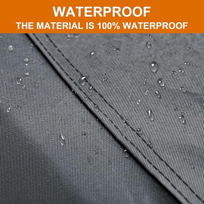 Kayme 7 Layers SUV Car Cover Custom Fit for Toyota Highlander (2013-2025) Waterproof All Weather for Automobiles, Outdoor Full Cover Rain Sun UV Protection.Black