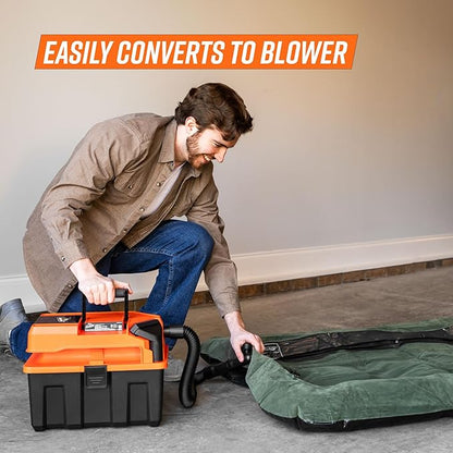 Armor All 2.5-Gallon 20V Cordless Wet Dry Vacuum – DVTB202 0902