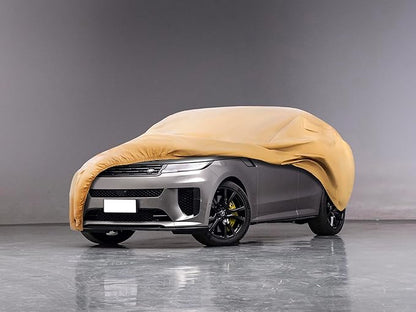 Heavy Duty Outdoor Car Cover Compatible with Land Rover Range Rover Sport,Windproof All Weather Waterproof Sun Rain UV Dust Snow Protection Outdoor Car Covers