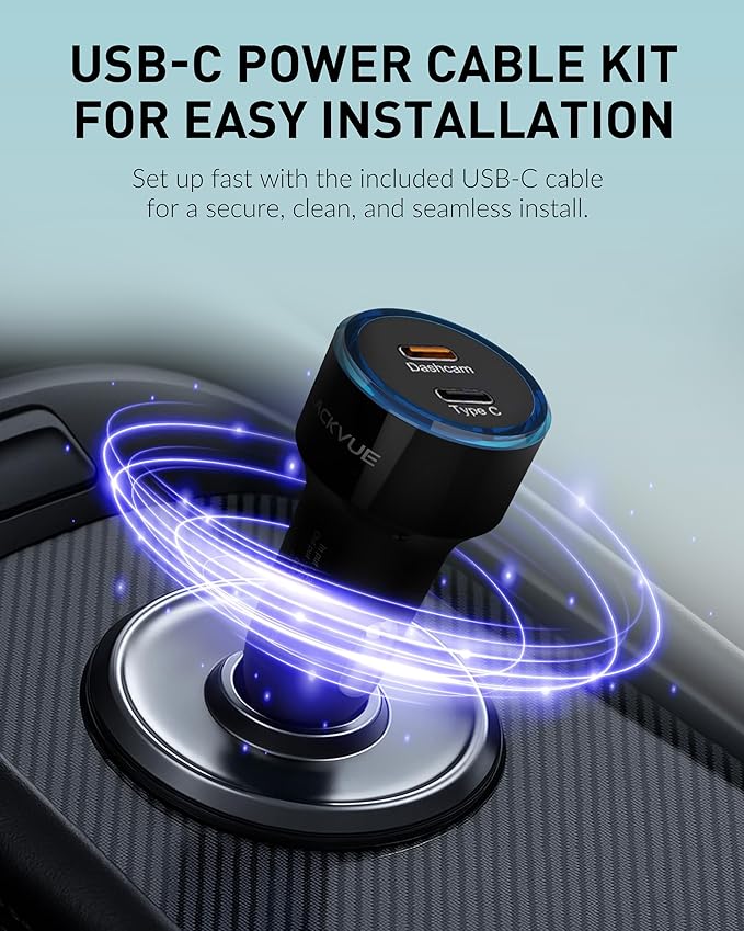BlackVue DR770X-2CH II Dash Cam – Dual Full HD Front & Rear, Enhanced Visual Clarity, Fast Boot, USB-C Install, Effortless Video Playback via Wi-Fi, Cloud Remote Access, Smart Parking Mode (512GB)