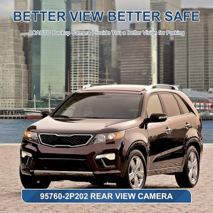 95760-2P202 Rear View Backup Camera Fit for KIA Sorento 2011 2012 2013, Reversing Parking Assist Camera Replaces 592-267 957602P000 957602P201