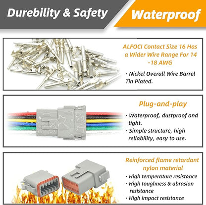 DT Kit for Car Motorcycle Boat (12PIN 2SET)
