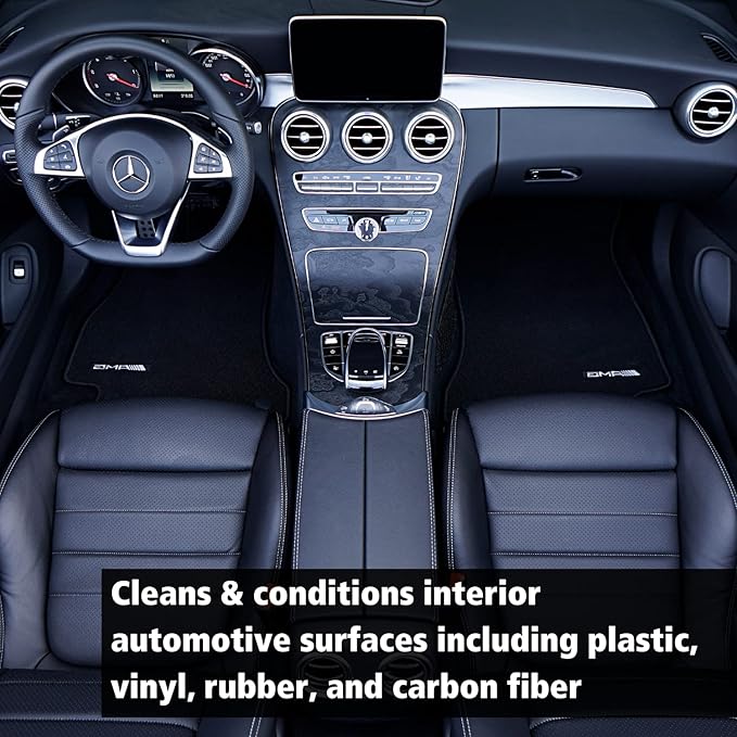 Invisible Glass 92024-6PK Power Clean Automotive Interior Detailer Cleaner Protectant and Conditioner to Restore Interior Surfaces Prevent Fading, 22 Fl Oz, Pack of 6