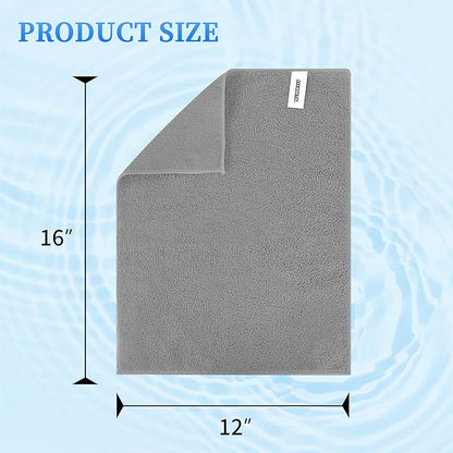 FIXSMITH Microfiber Cleaning Cloth - Pack of 24, Multi-Functional Cleaning Towels, Size: 12 x 16 in, Highly Absorbent Cleaning Rags, Lint-Free, Streak-Free Cleaning Cloths for Car Kitchen Home Office