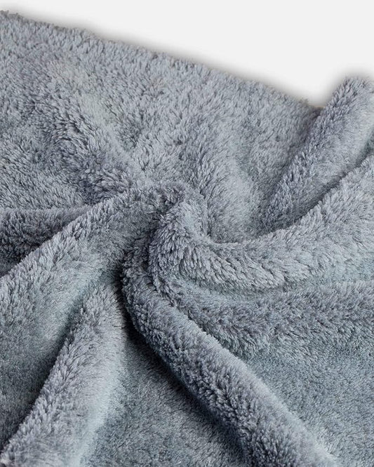 Adam's Borderless Grey Microfiber Towel (2pk) - Premium Ultra Soft Car Detailng Towel Cloths, 480gsm - Safe for Car Wash, Home Cleaning & Pet Drying Cloths (16 Inch x 16 Inch)